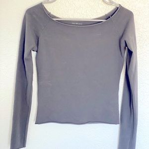 Off the shoulder long sleeve